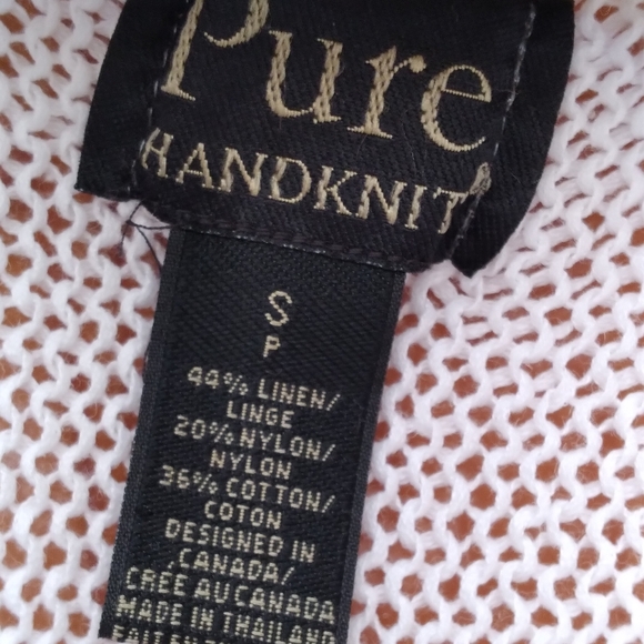 Pure Handknit Short Sleeved Sweater - Picture 8 of 8